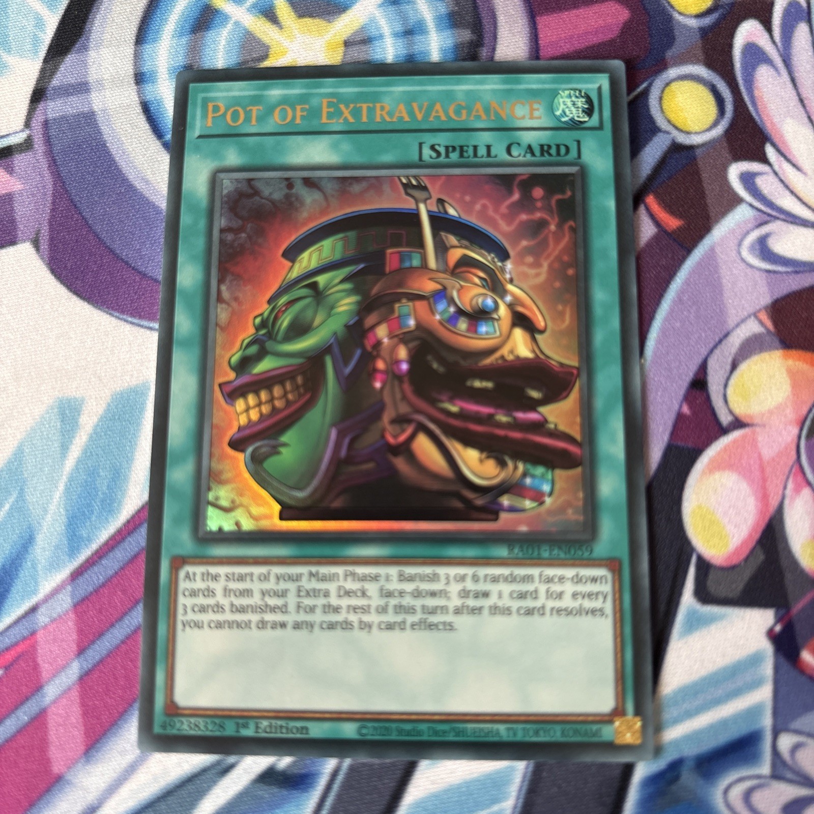 RA01-EN059 Pot of Extravagance Ultra Rare 1st Edition Yu-Gi-Oh