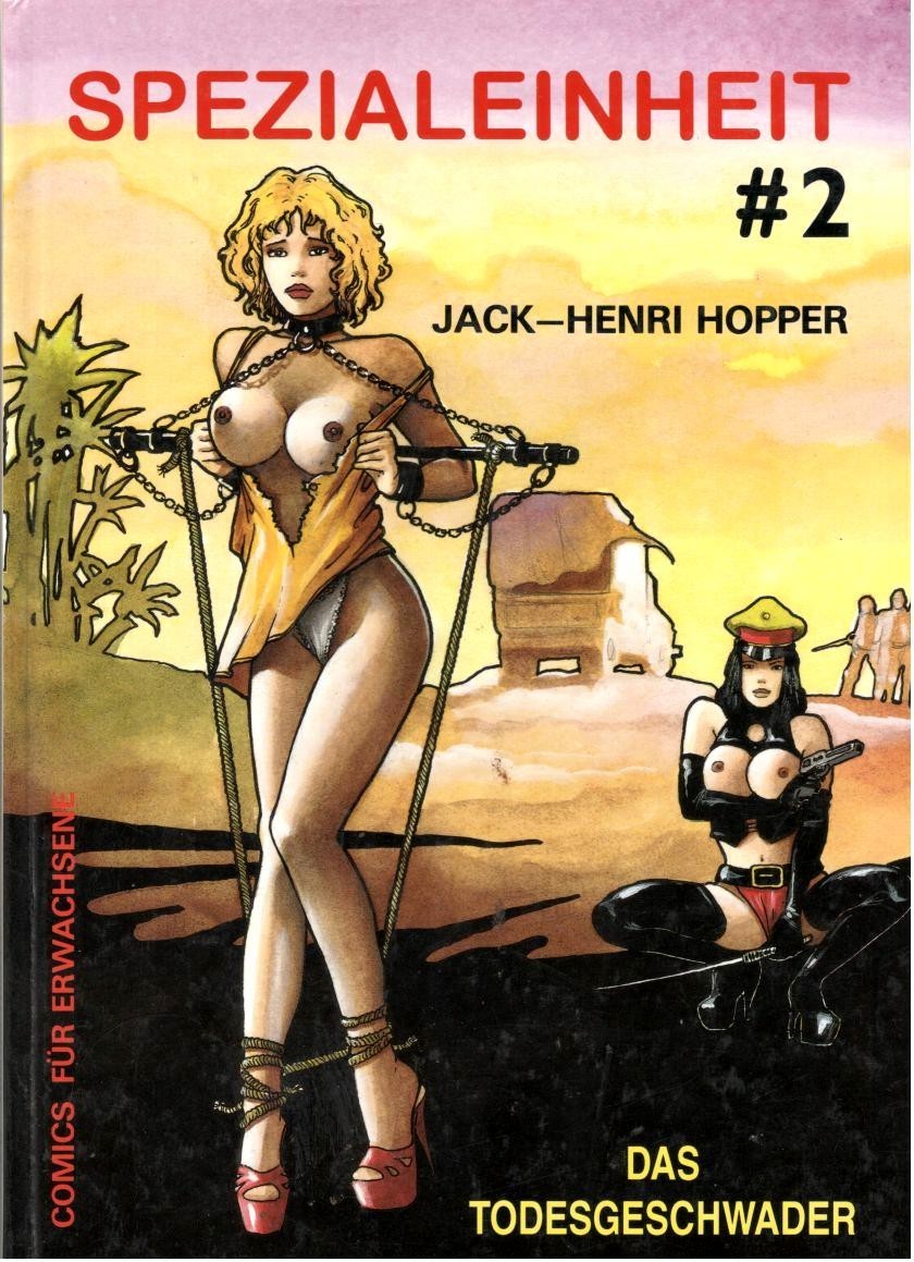Jack Henri Hopper UNITÀ SPECIALE 2 Comix Comics nudo seno erotico