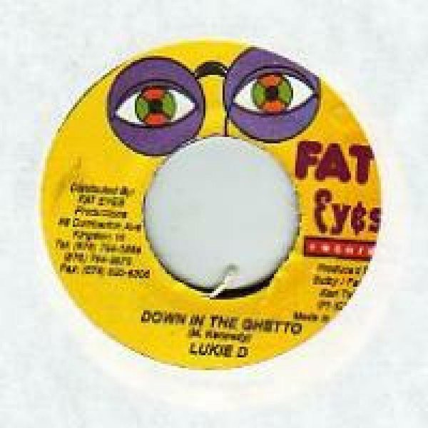 Lukie D / Leego - Down In The Ghetto / Good Ganja (7") (Very Good Plus (VG+)) -