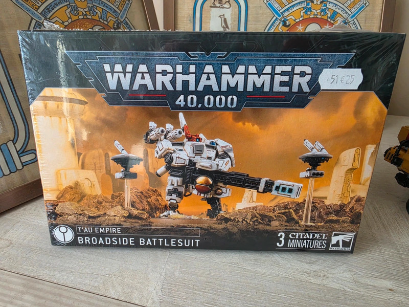 Warhammer 40,000 – Broadside Battlesuit T’au Empire – Neuf & scellé