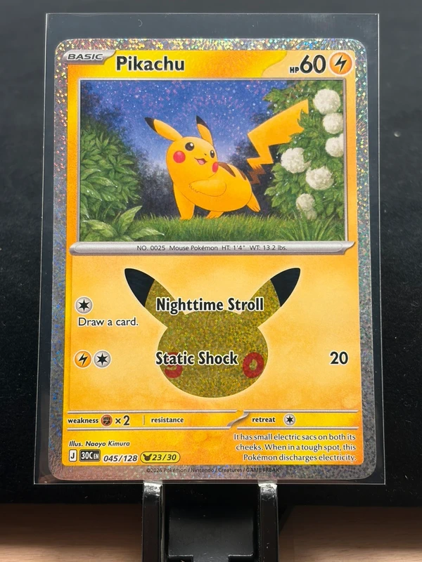 Pokemon pikachu 23/30