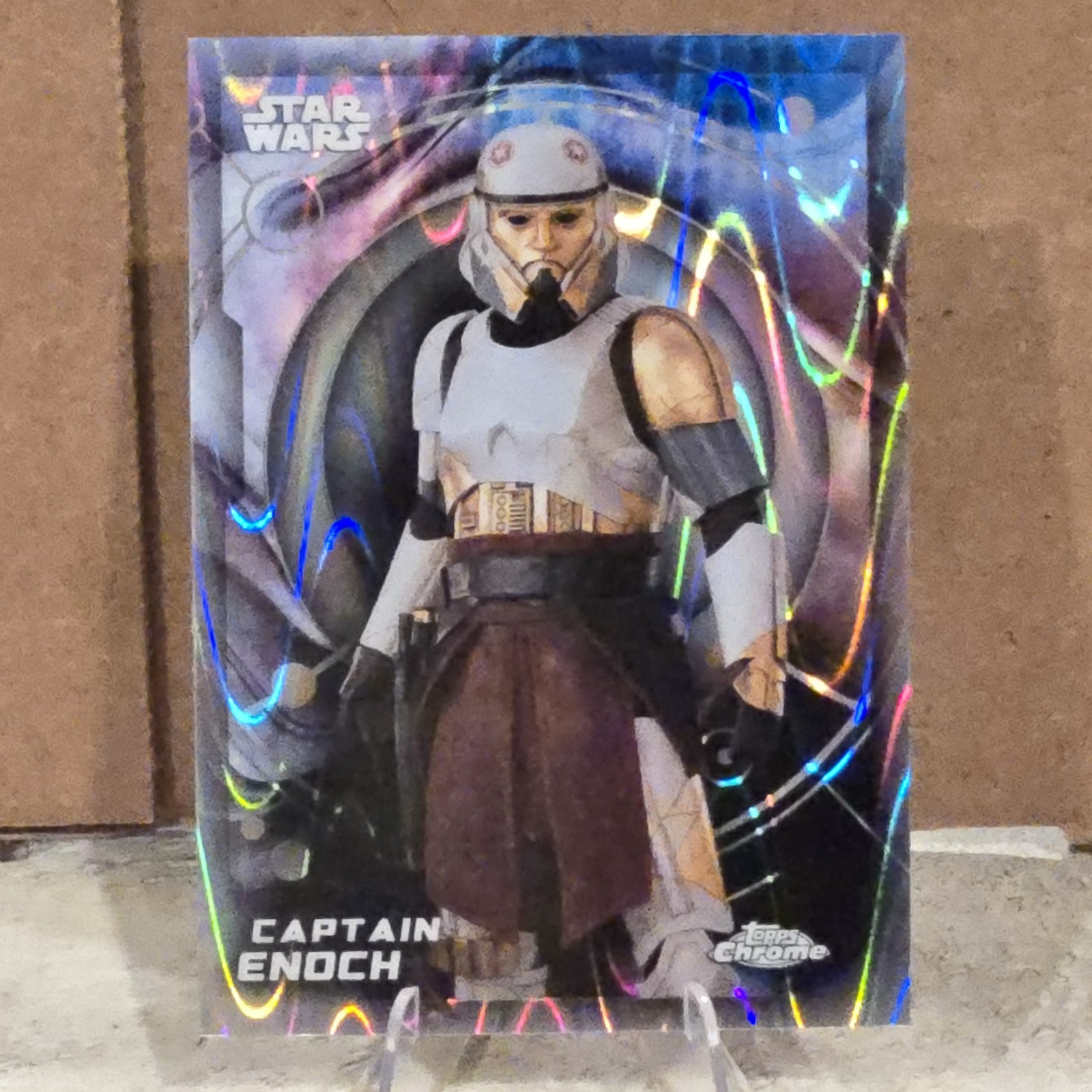 2026 Topps Star Wars Captain Enoch #80 Raywave Refractor