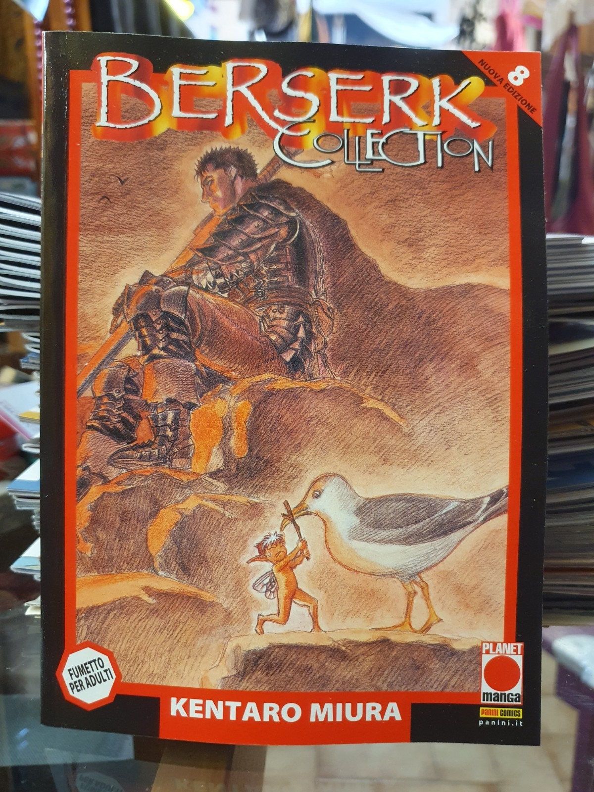 BERSERK COLLECTION SERIE NERA 8 - KENTARO MIURA - PLANET MANGA - NUOVO SCONTO 5%