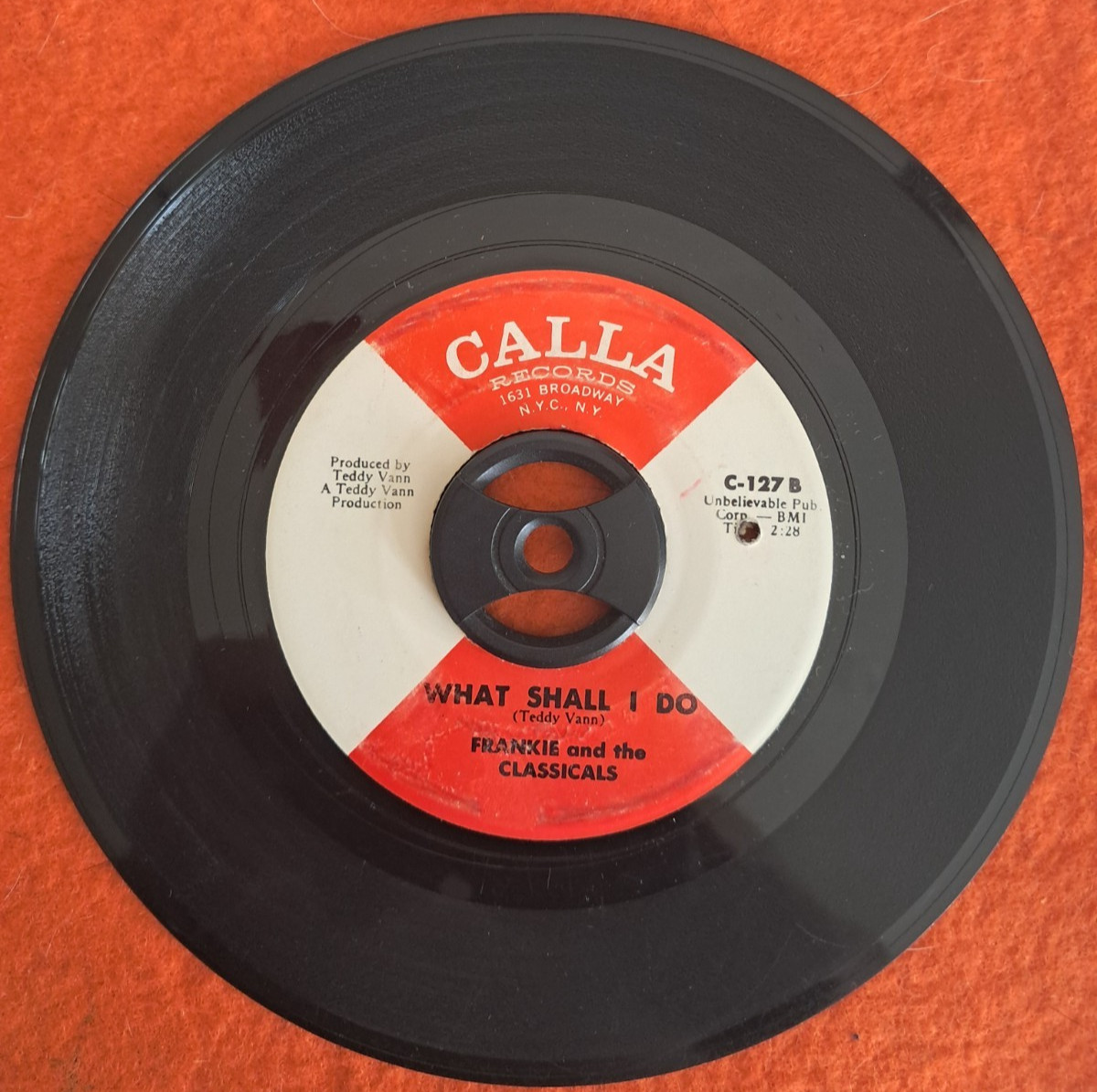 Northern soul Frankie & the classicals What shall i do  Plays VG++