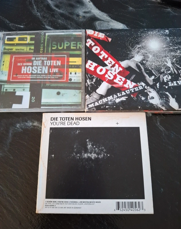 4 CDs Die Toten Hosen