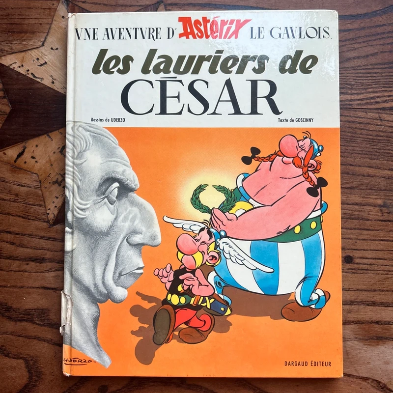 BD Astérix Les lauriers de César EO 1972