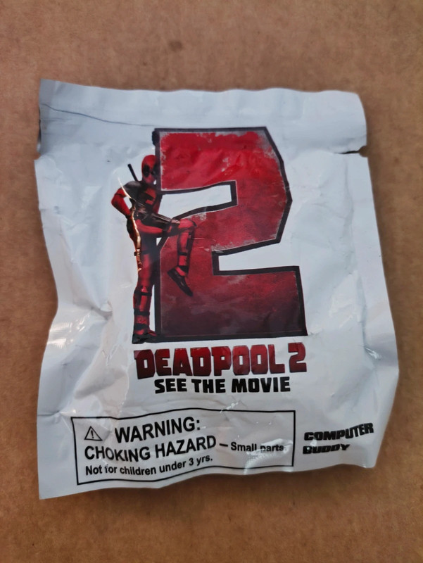 Blind Bag Deadpool 2 Marvel 2018 Oficial con Figura Dentro