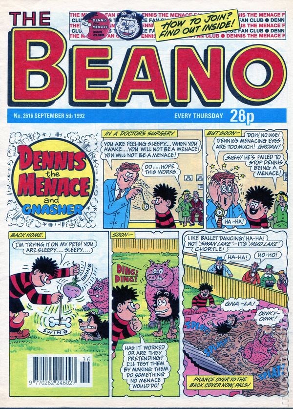Beano #2616 VF 1988 Stock Image