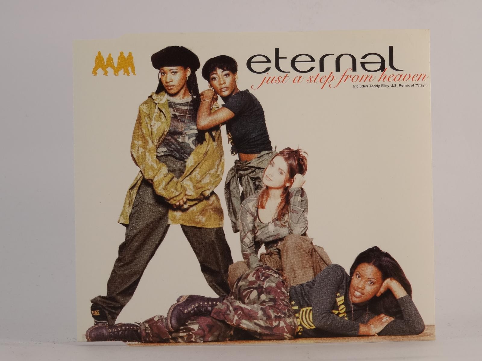 ETERNAL JUST A STEP FROM HEAVEN (J39) 4 Track CD Single including Picture Sleeve