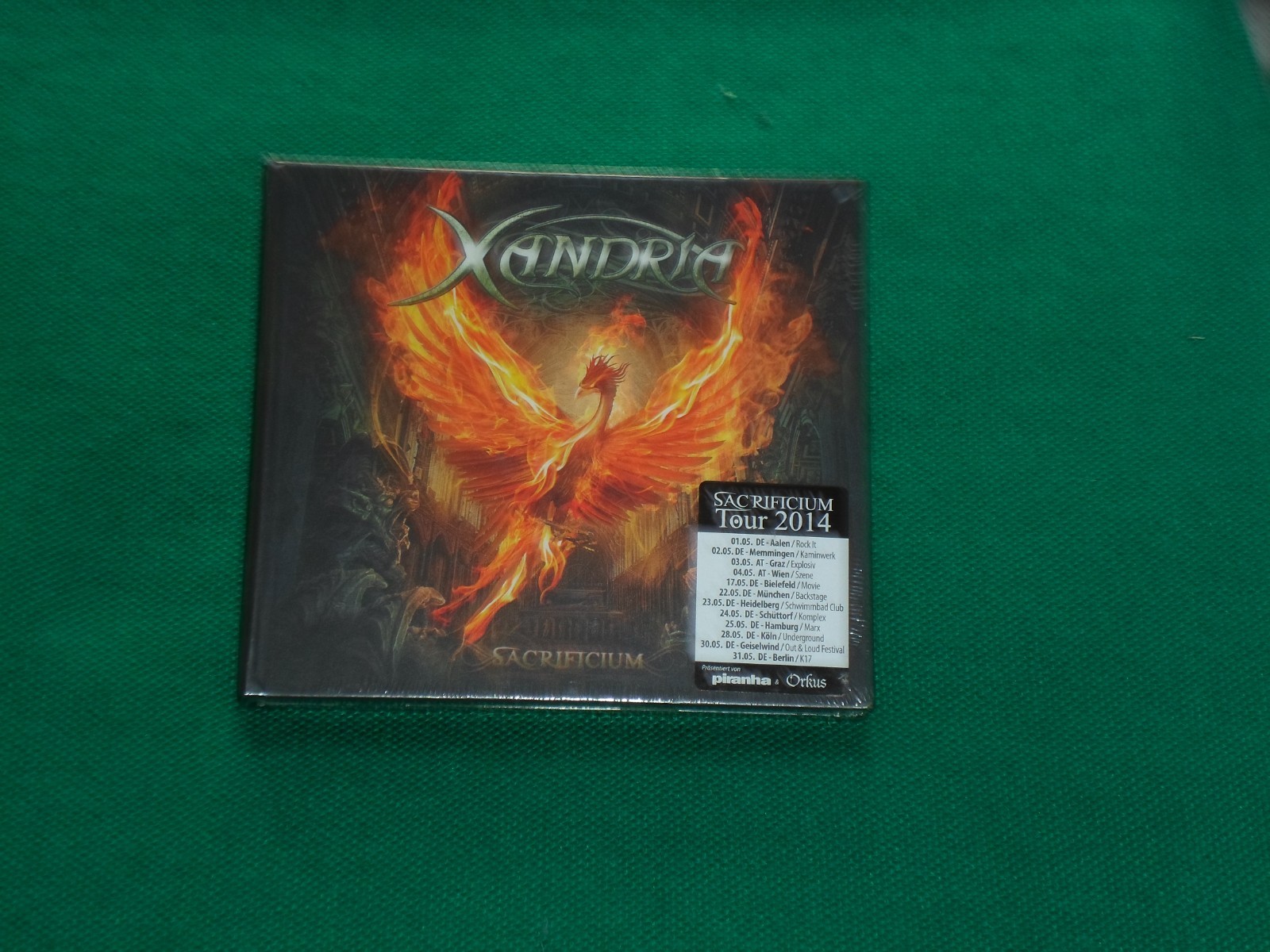 Xandria ‎– Sacrificium  cd