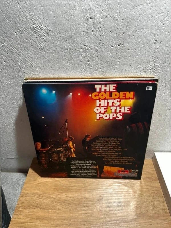 The Golden Hits of the Pops Vinyl LP – Pop Hits Compilation
