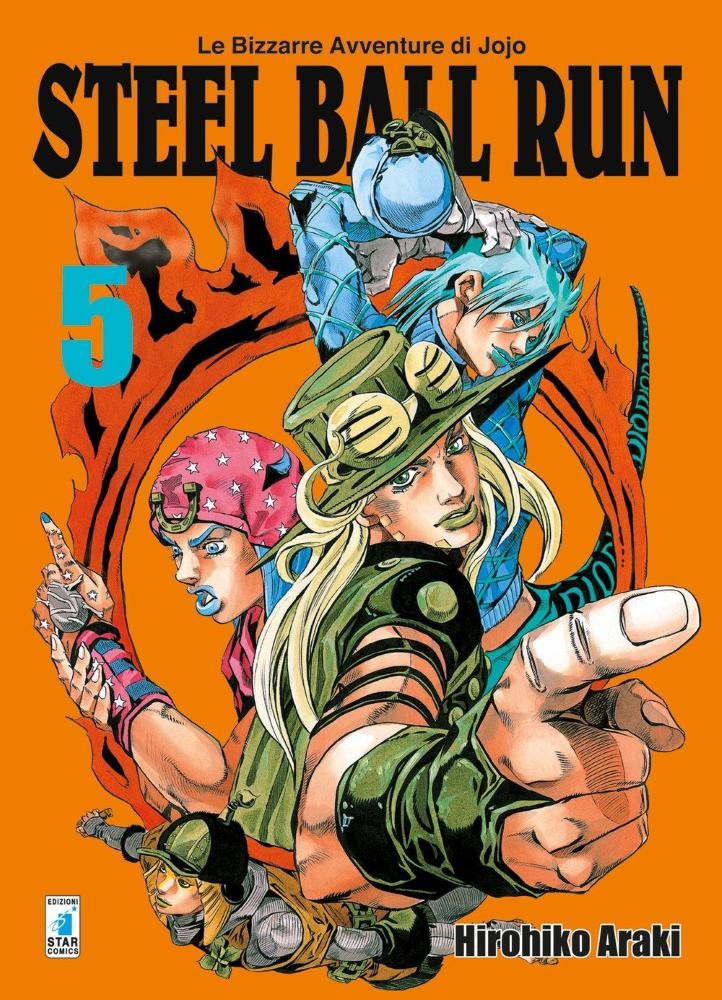 Haruichi Furudate LE BIZZARRE AVVENTURE DI JOJO n. 55 STEEL BALL RUN n. 5 Star C