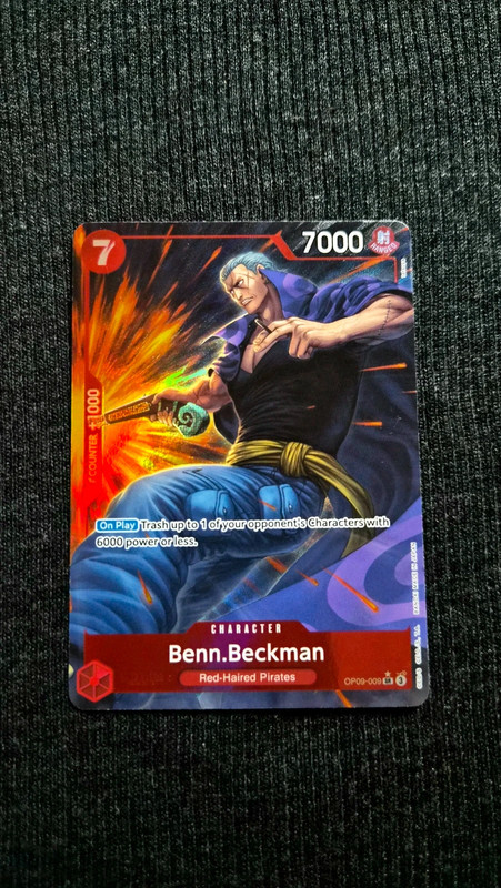 Op09-009 Benn Beckman Alternative one piece tcg