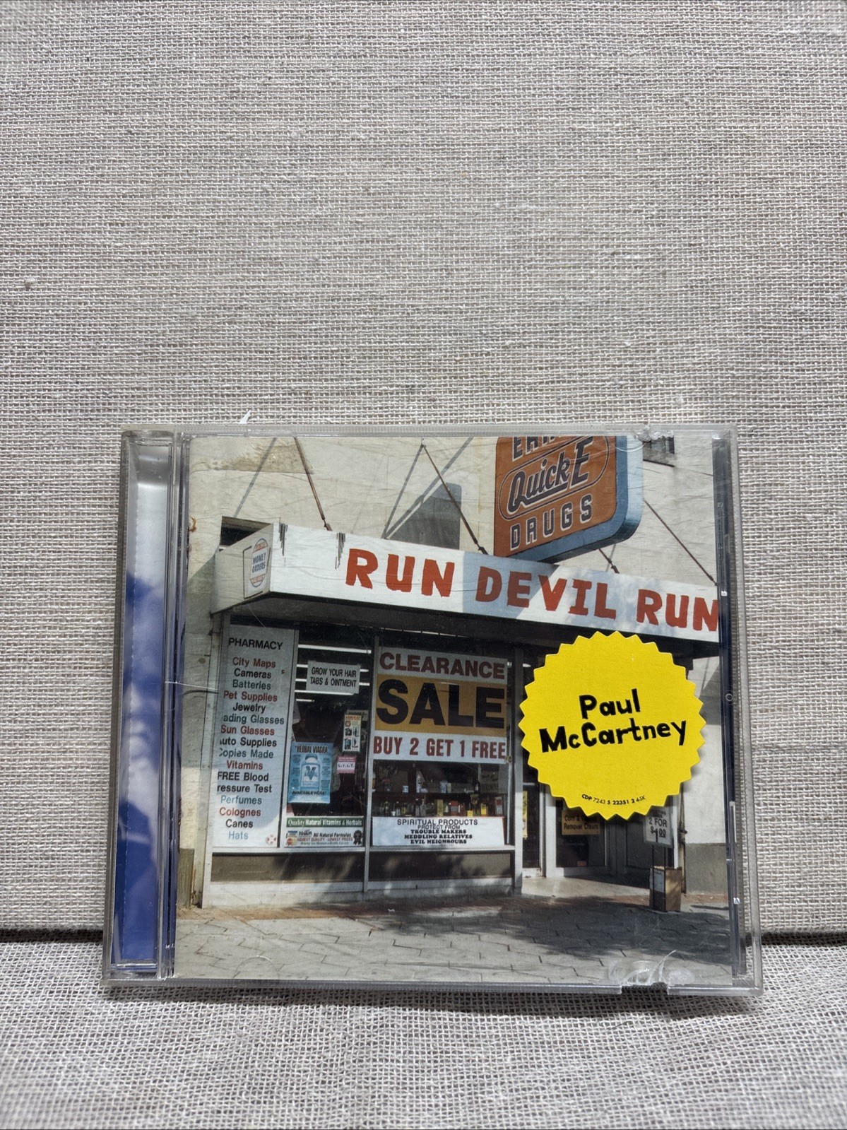 Run Devil Run by Paul McCartney (CD, 1999)