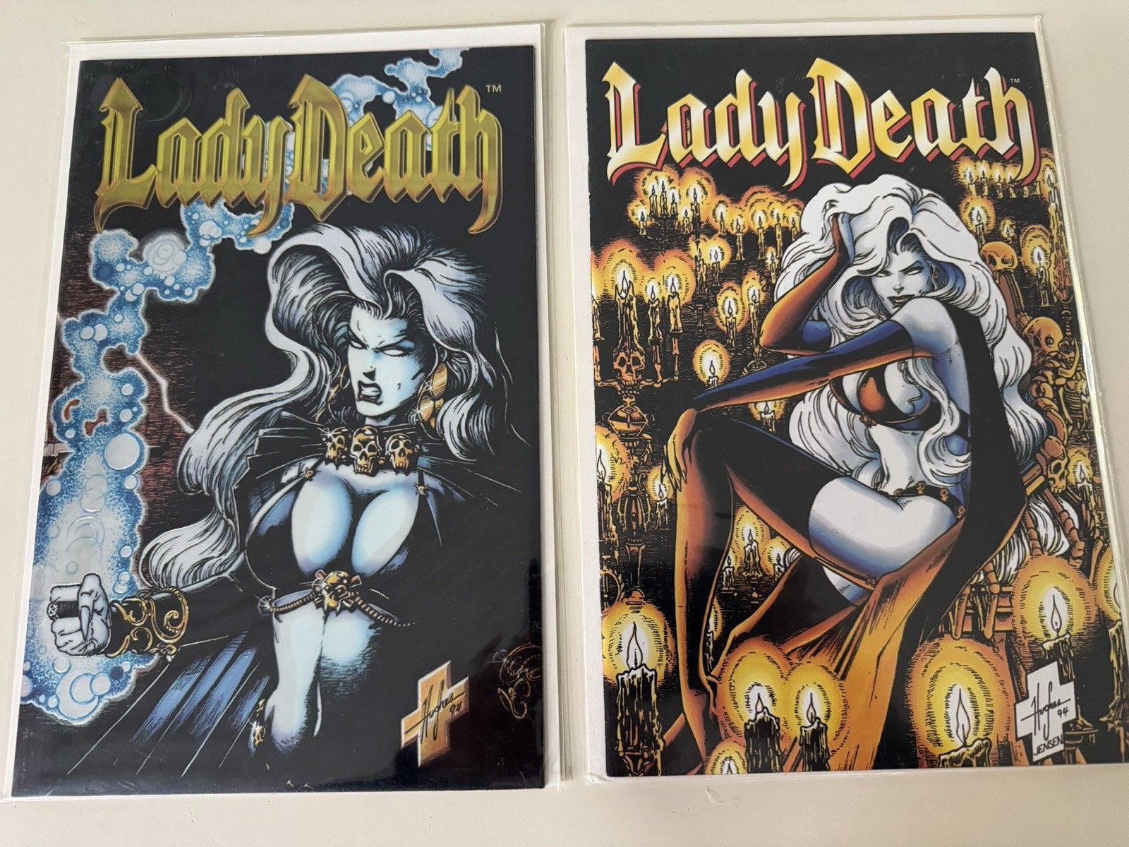 Lady Death II HEAVEN & HELL BETWEEN HEAVEN 1&2  SHIPS SAME DAY
