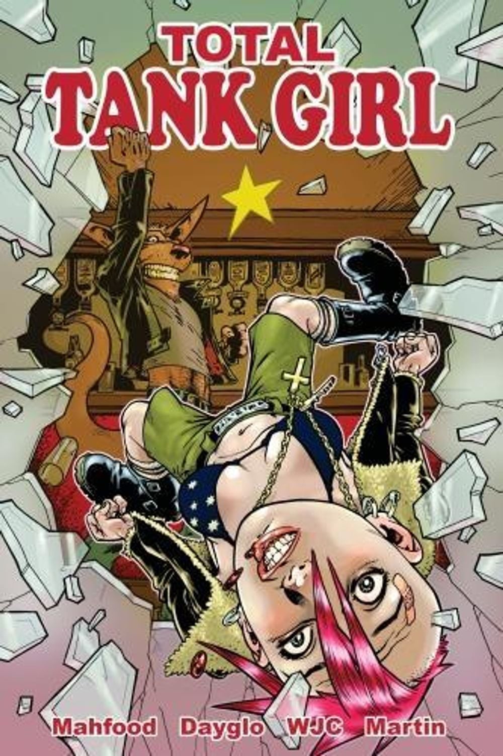 Tank Girl: Total Tank Girl di Alan Martin (inglese) libro tascabile