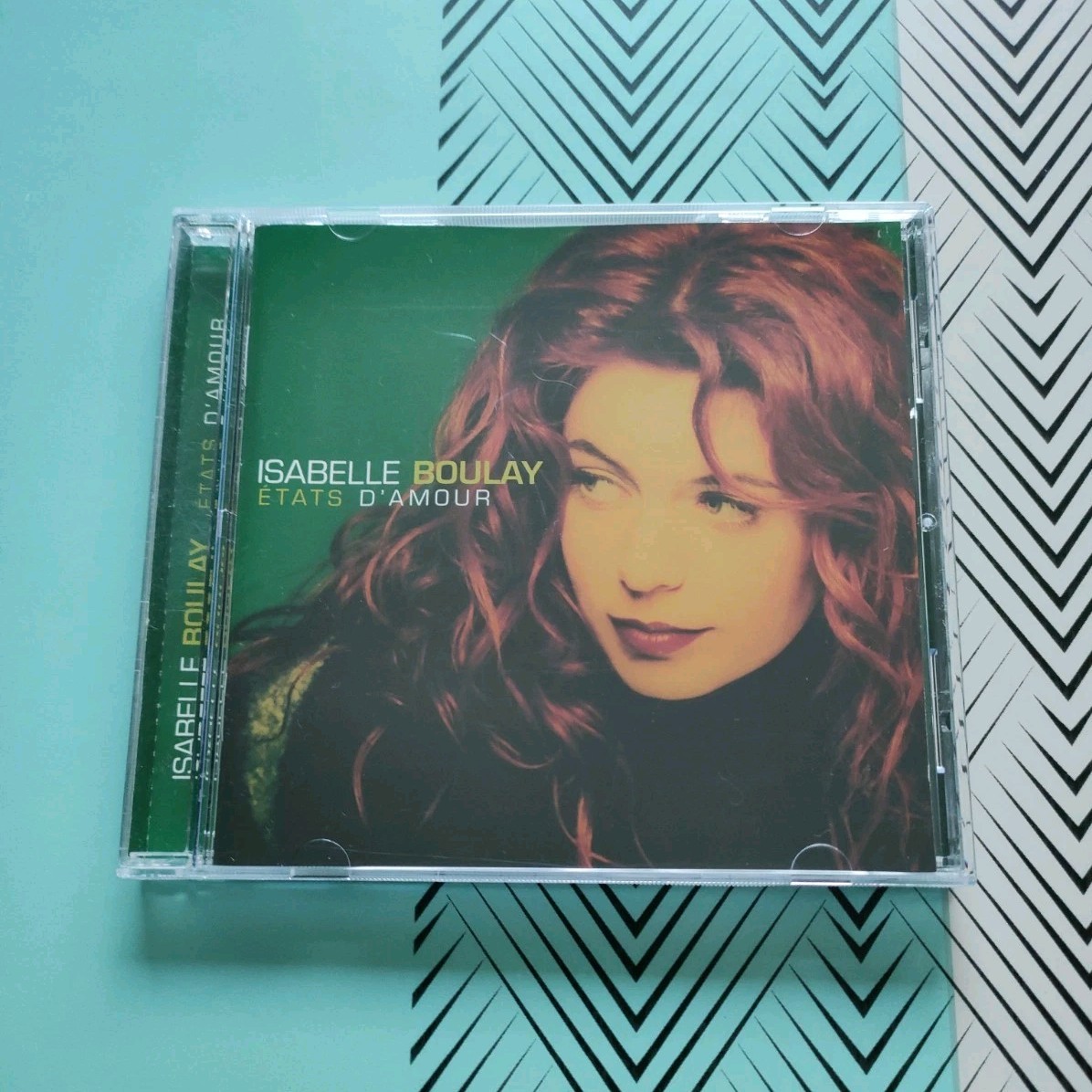 Isabelle Boulay États d'amour CD album boîtier cristal 1997
