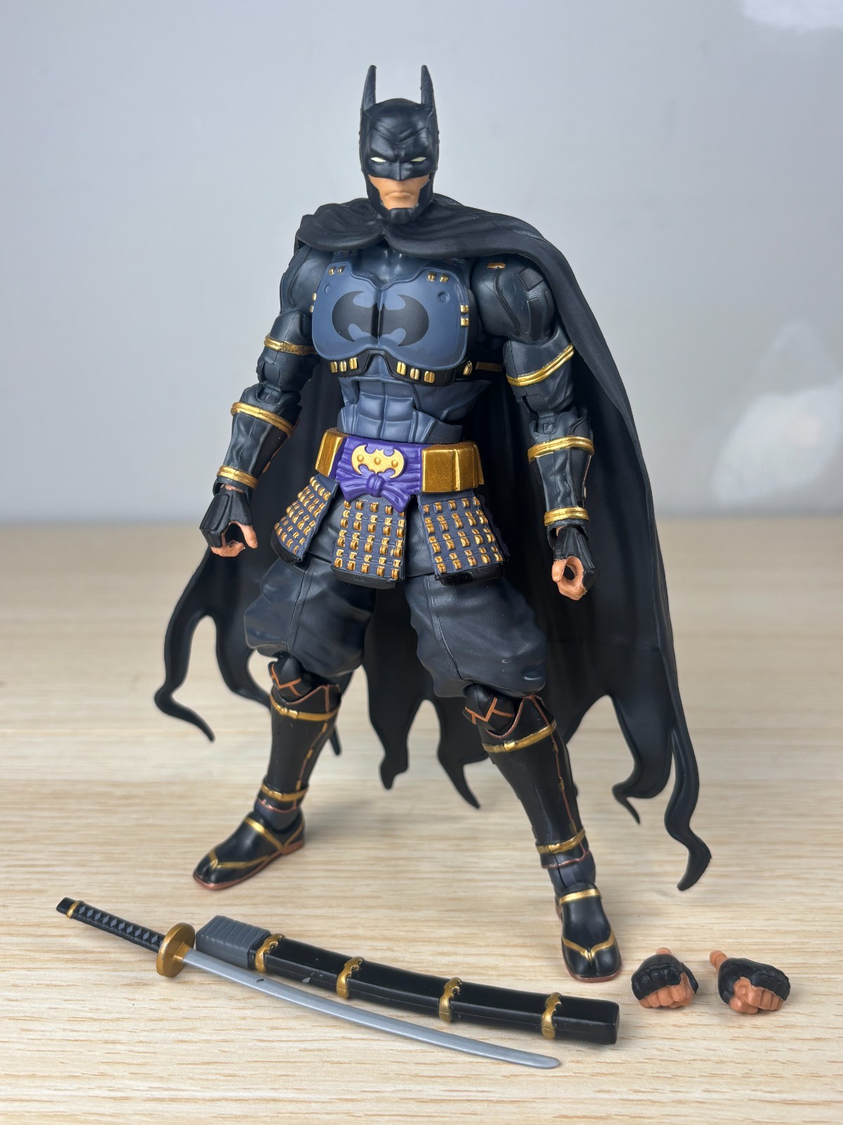 Mattel DC Multiverse NINJA BATMAN CNC BAF COMPLETE Loose Action Figure