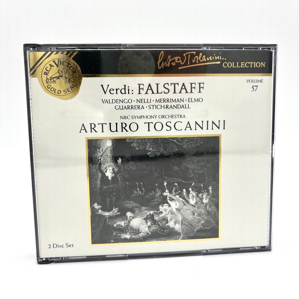 RCA Victor Verdi Falstaff Opera CD Set Toscanini NBC Symphony Orchestra  Vol 57