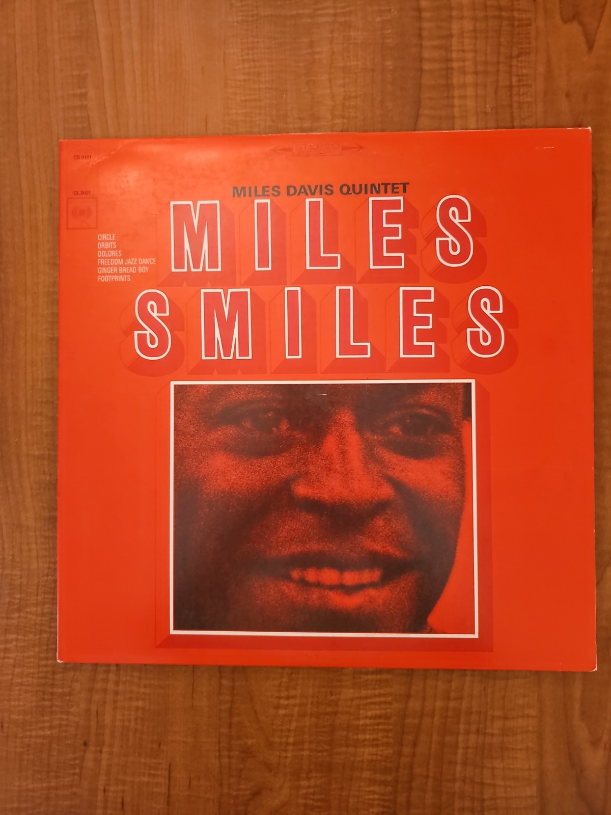 Miles Davis, Miles Smiles, Columbia, New Vinyl - CS 9401, EX 