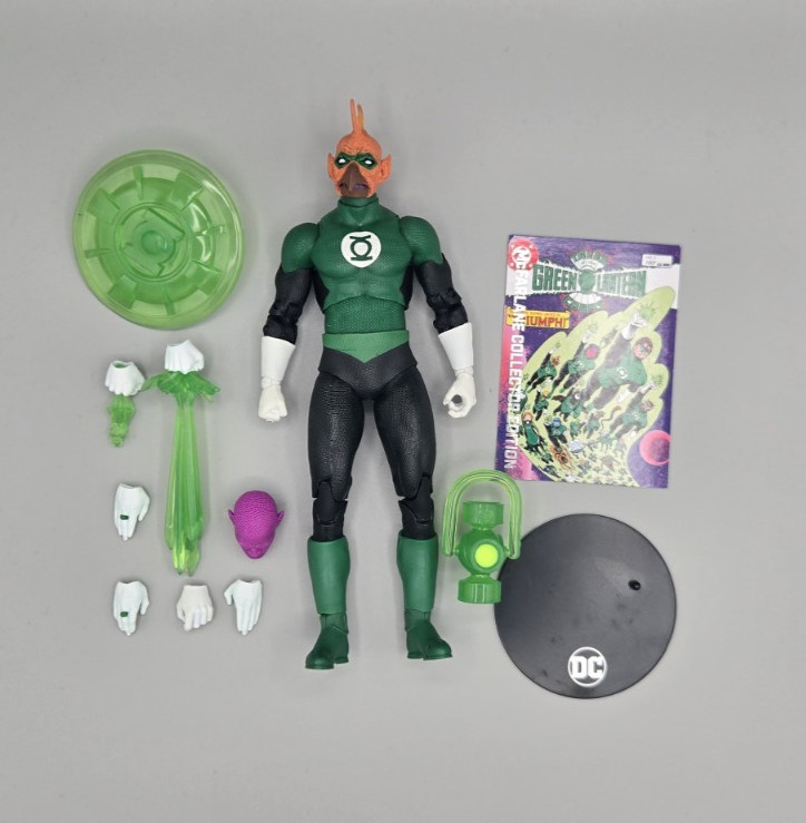 Mcfarlane DC Multiverse Collector Edition Green Lantern Corps Tomar-Re Complete