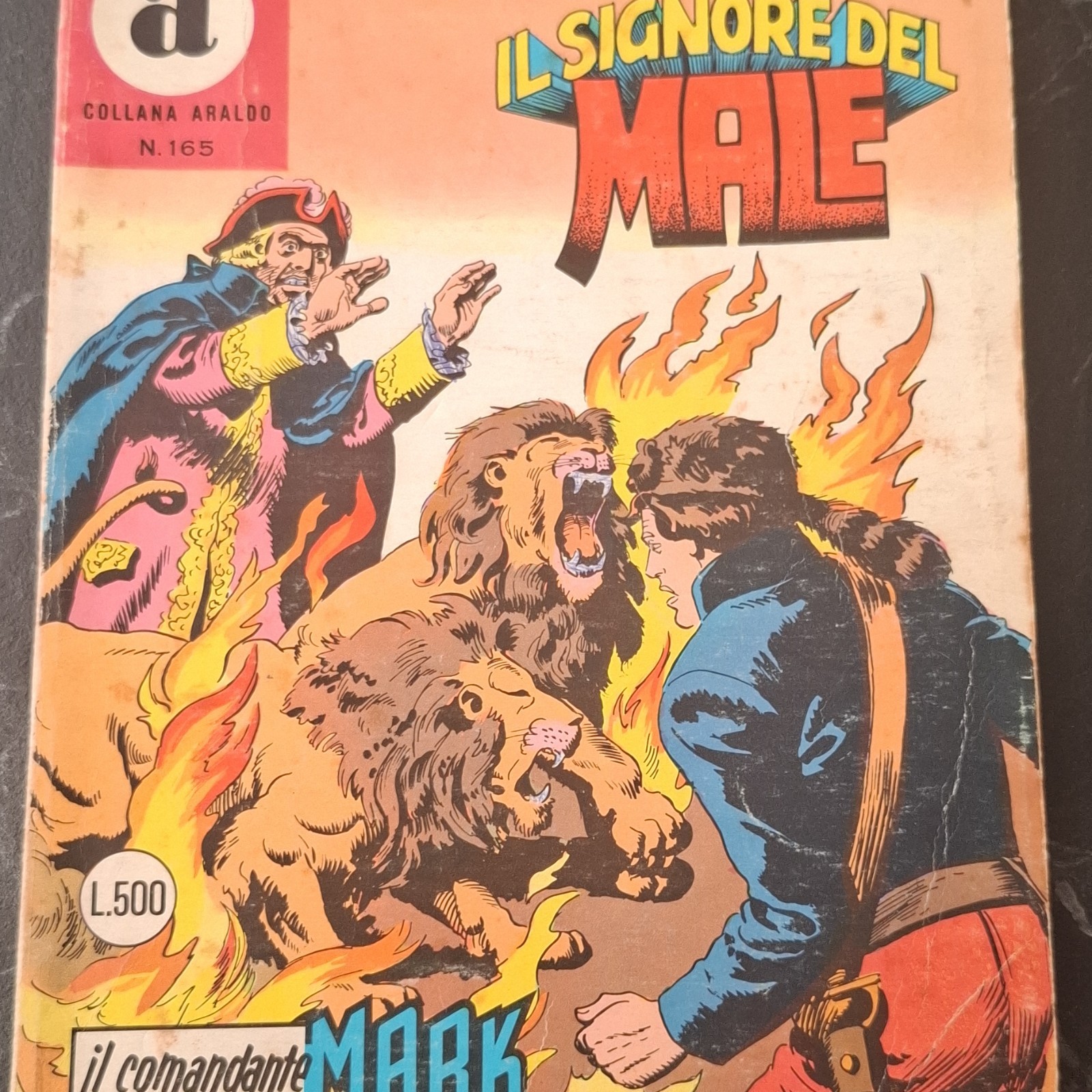 Il Comandante Mark - Il Signore del Male, Collana Araldo n.165