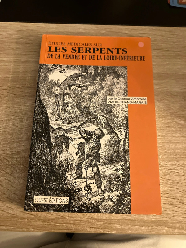 Etudes médicales sur les serpents de la Vendée et de la Loire-inférieure