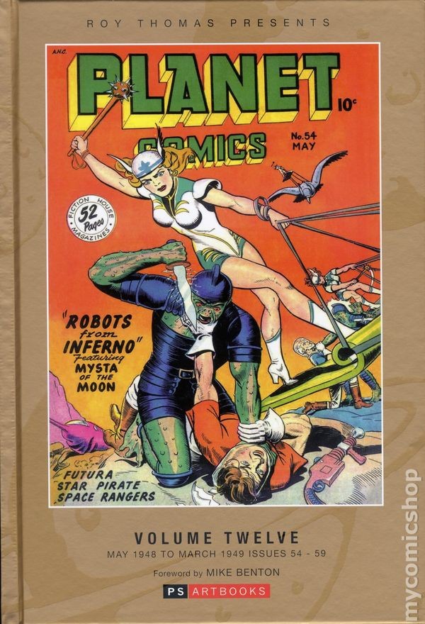 Roy Thomas Presents: Planet Comics HC #12-1ST NM 2016 Stock Image
