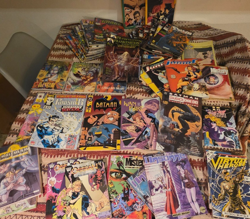 Lotto 80 Fumetti Batman n1 turok, Spawn, Image,Punisher + altri vedi descrizion