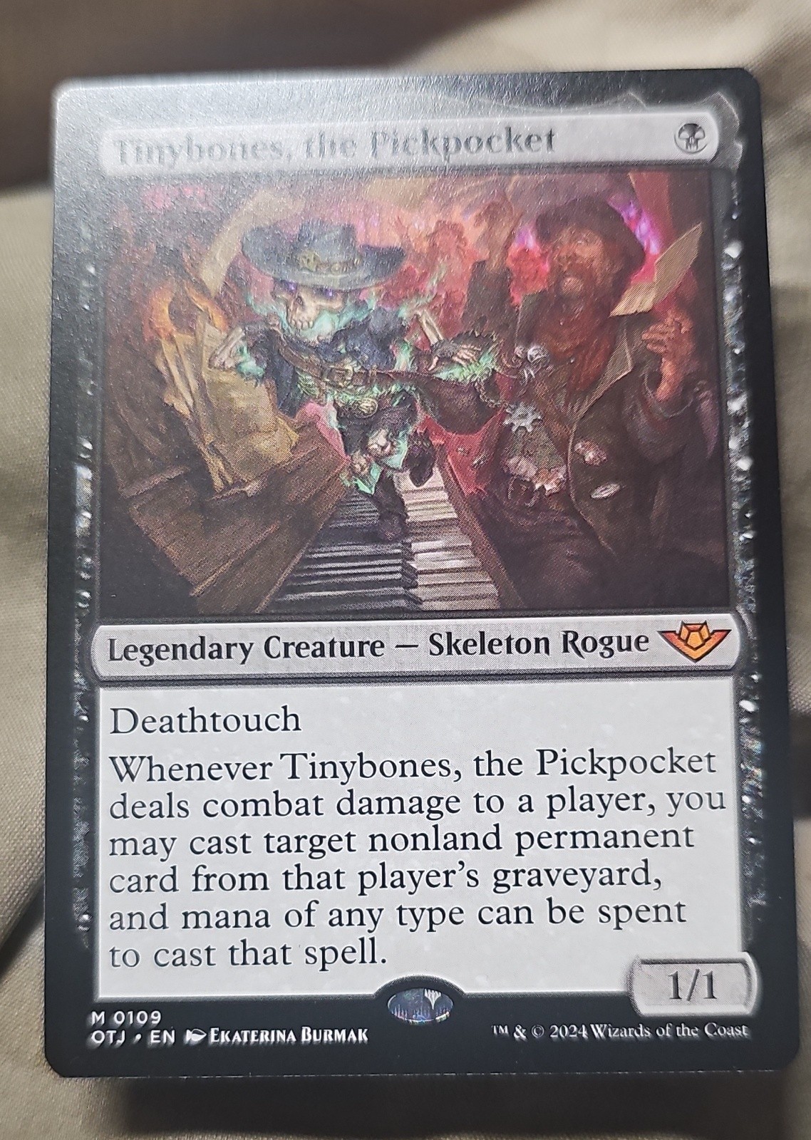 Tinybones, the Pickpocket Outlaws of Thunder Junction Regular ~ MTG