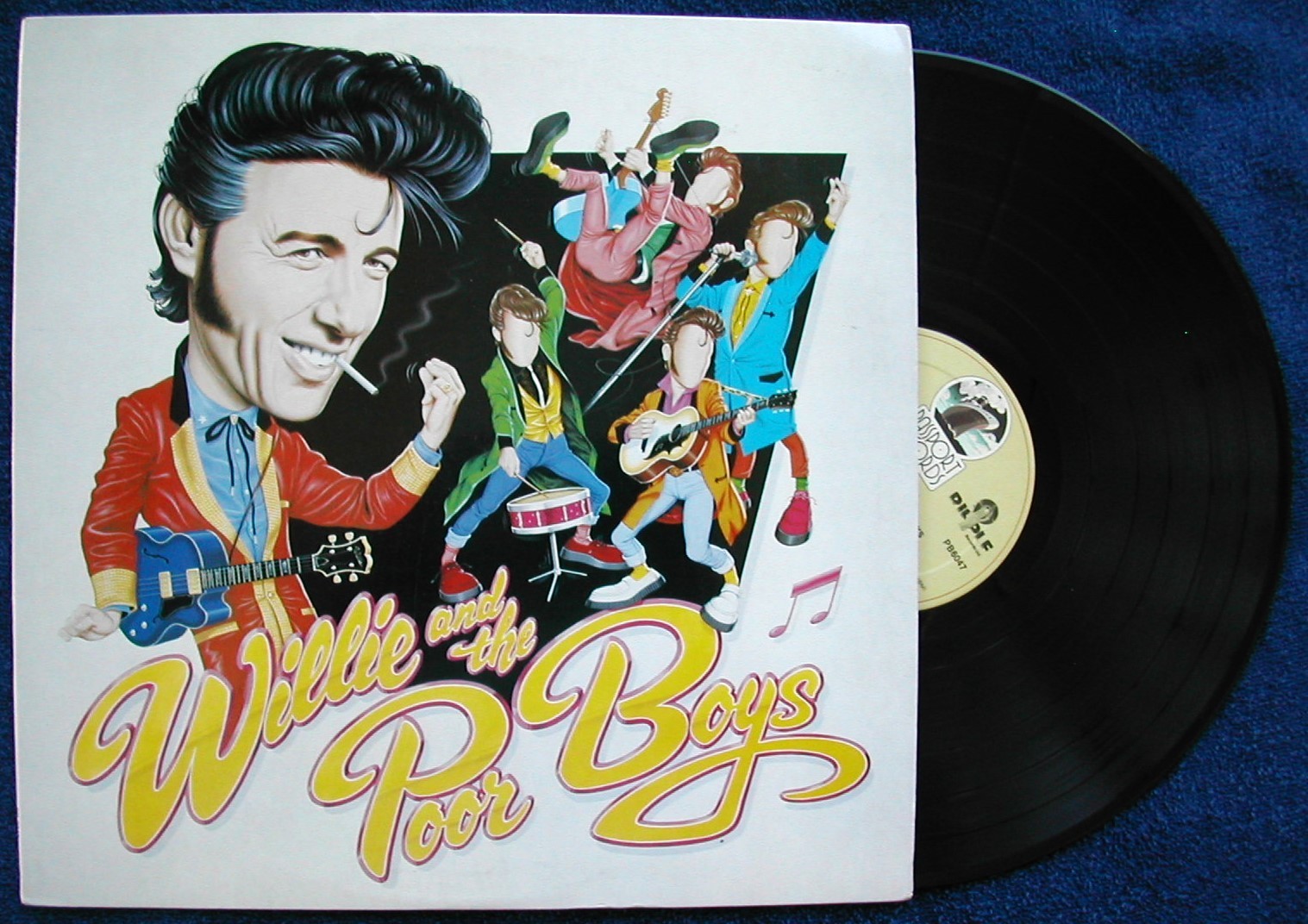 Willie and the Poor Boys "Willie and the Poor Boys" 12" LP PASSPORT 5047 STONES