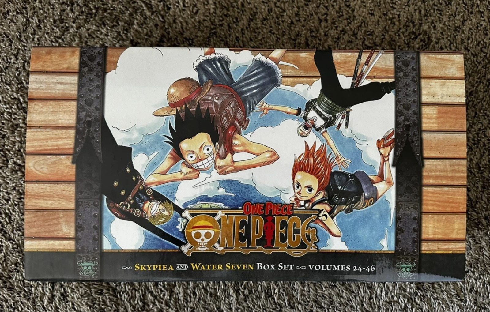 One Piece Box Set 2: Skypiea e Acqua Sette Volumi 24-46 Cofanetti Inglese