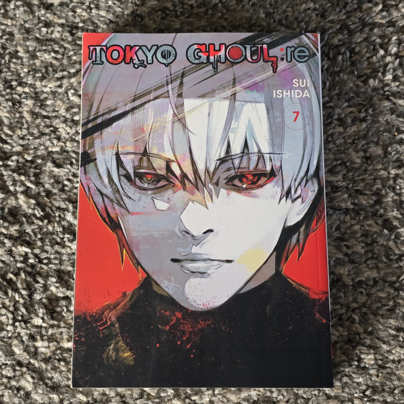 Tokyo Ghoul re Vol 7 manga inglese Viz Media Sui Ishida graphic novel brossura