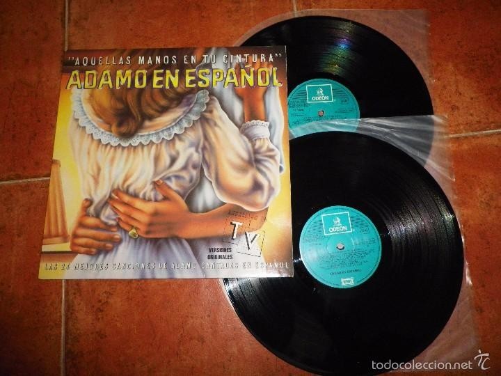 ADAMO EN ESPAÑOL SALVATORE ADAMO Aquellas manos en tu cintura 2 LP VINILO 1981