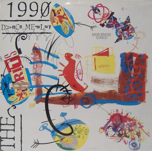 Double Troube & The Rebel MC a.o. The Brits 1990 Dance Medley 12" RCA 45 Giri NM