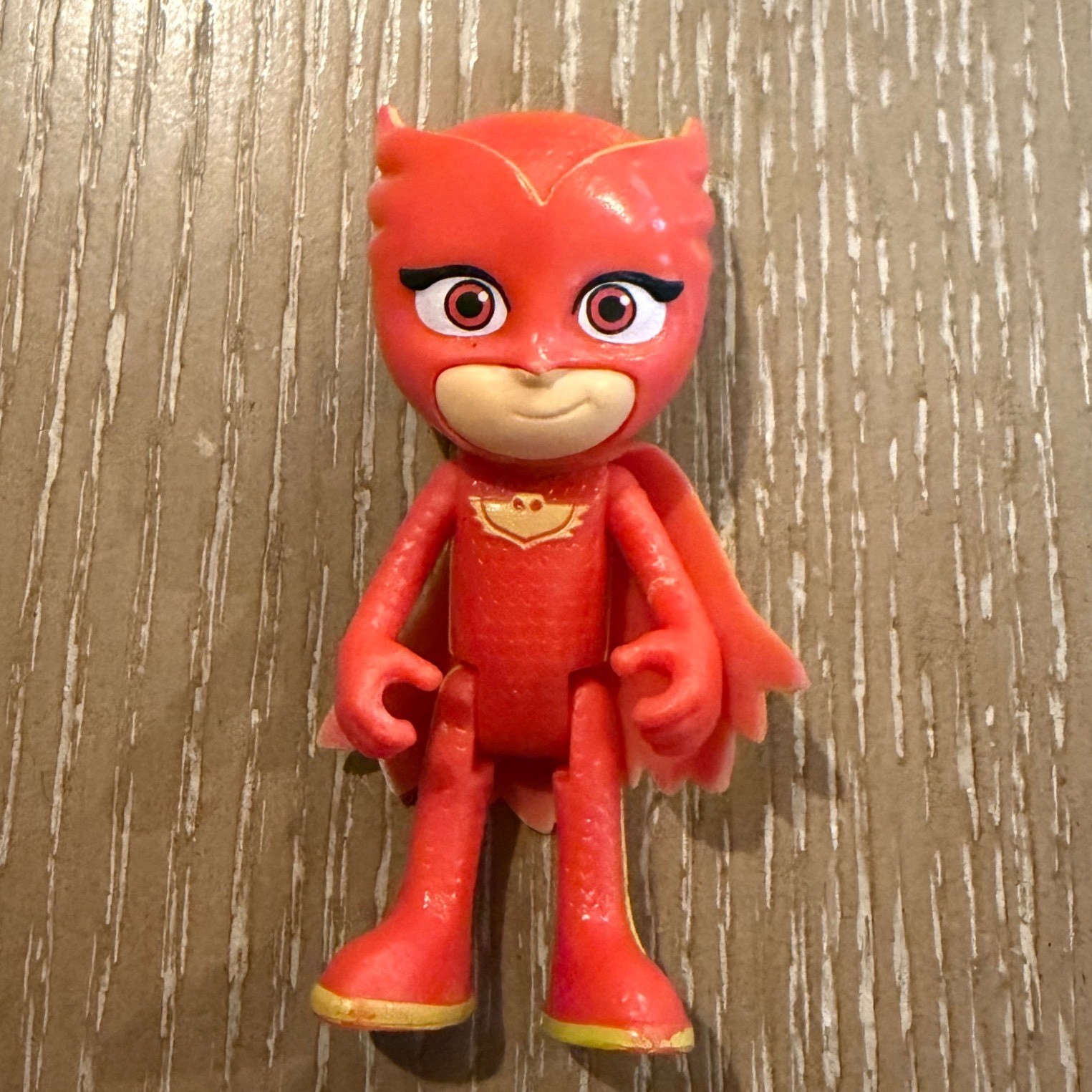 PJ Masks Owlette Action Figure Red Amaya Superhero Toy Just Play Frog Box