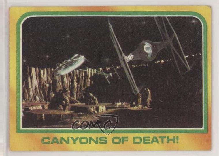 1980 Topps Star Wars: The Empire Strikes Back Canyons Of Death! #292 0e3