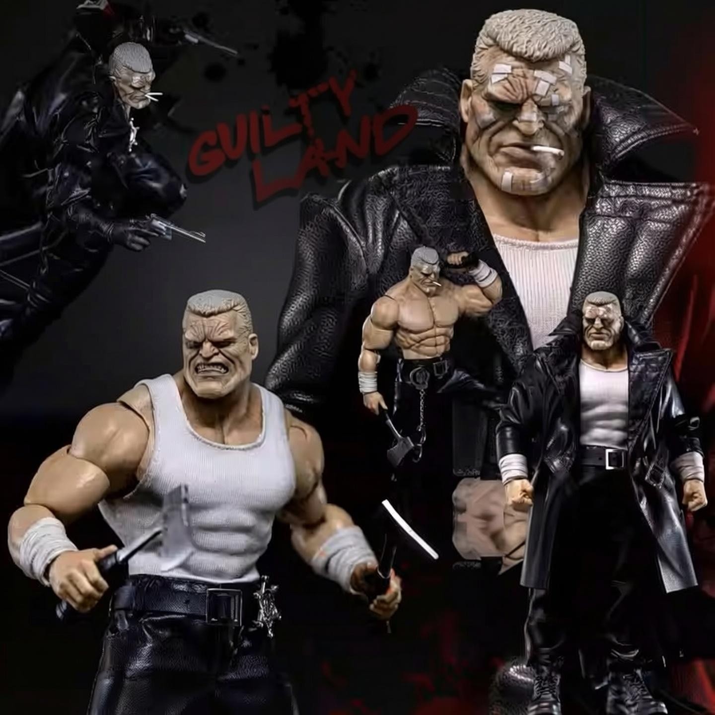Kane Guilty Land Action Figure Boxed Mint 1/12 Action Figure Adam