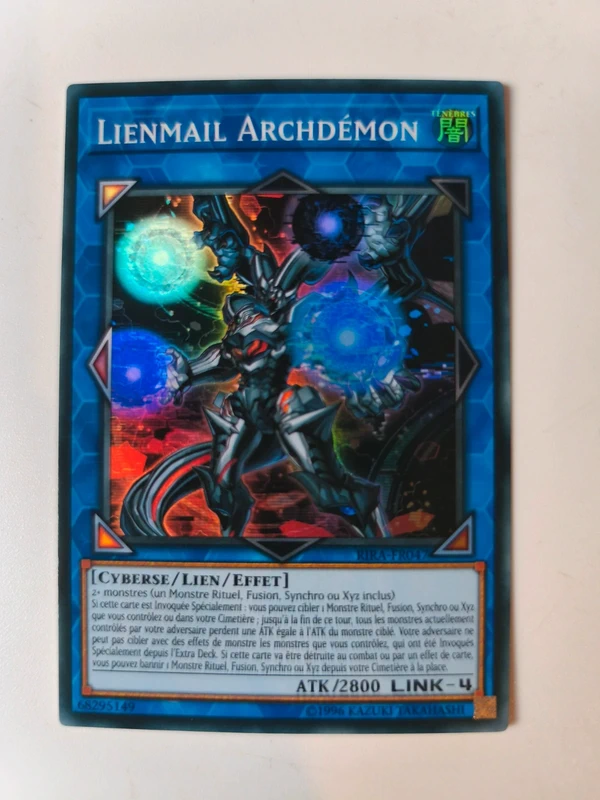 Carte Yu-Gi-Oh Lienmail archdemon