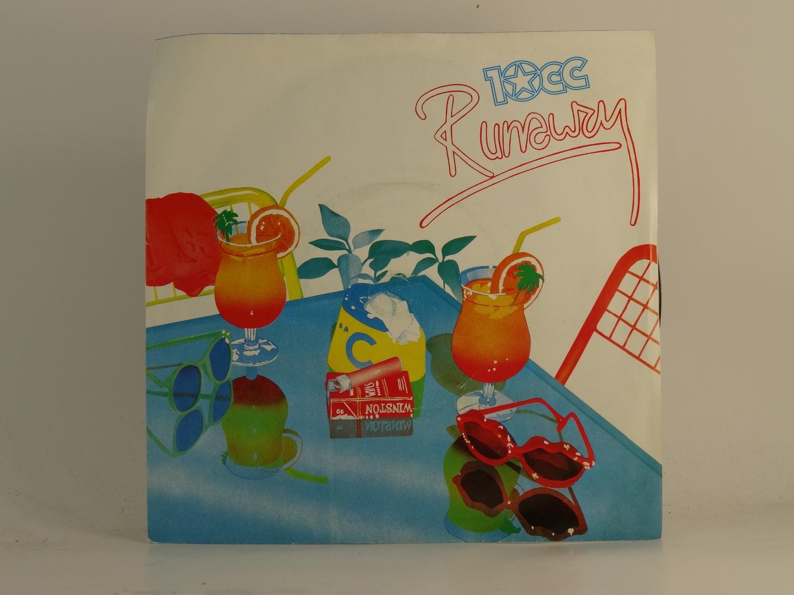 10CC RUNAWAY (78) 2 Track 7" Single plus Picture Sleeve MERCURY