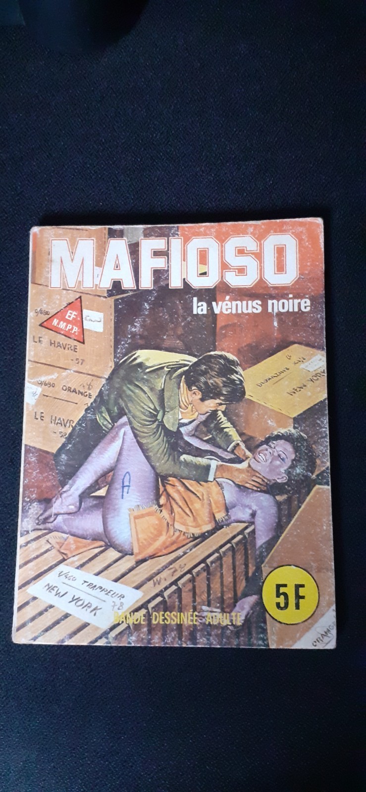 ELVIFRANCE  MAFIOSO    N°1   1982   BON ETAT