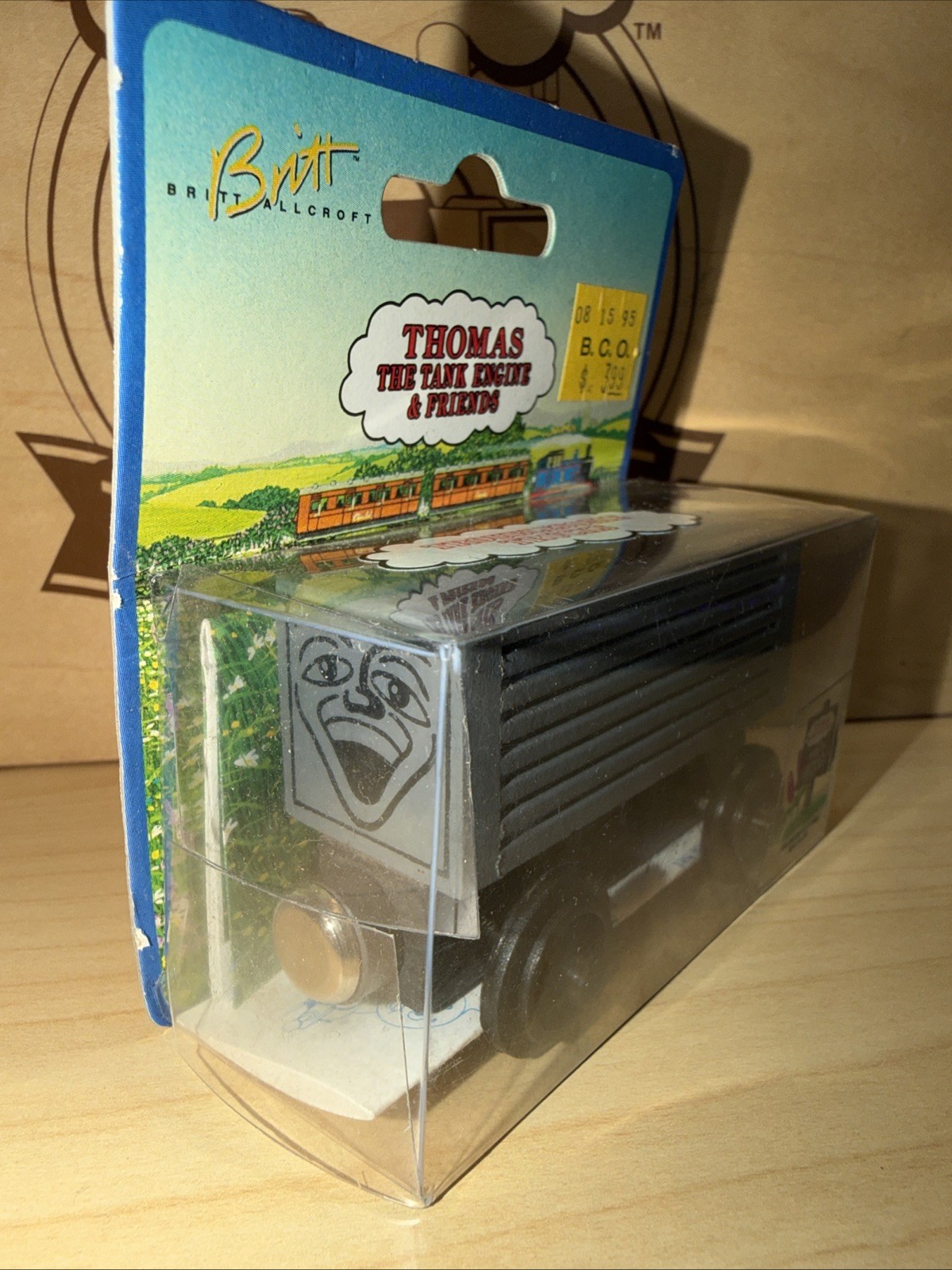 CAMION FASTIDIOSO! THOMAS FRIENDS TRENO LEGNO 1994 curva di apprendimento NUOVO in SCATOLA