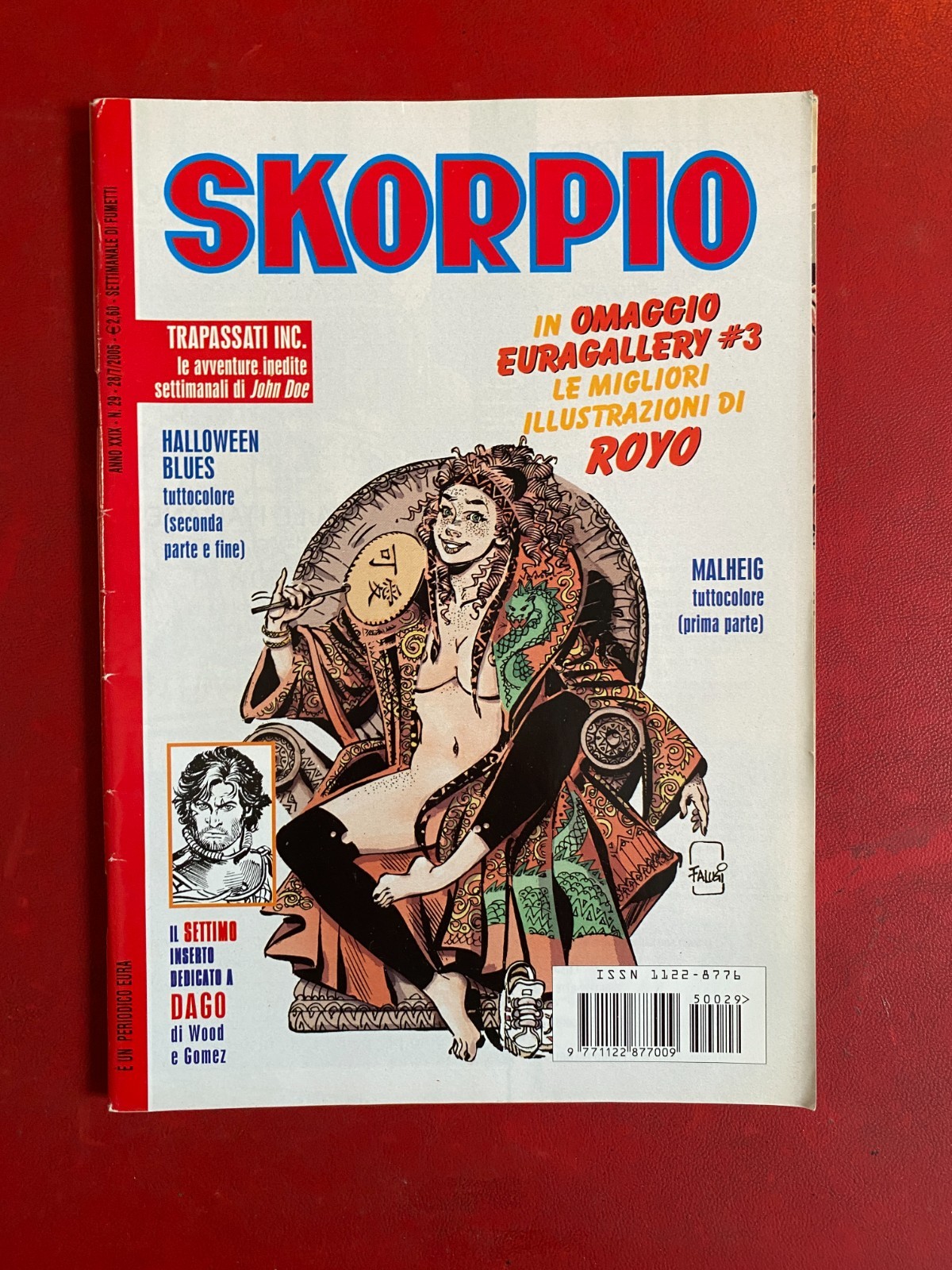SKORPIO n. 29 Ed. Eura (28-7-2005) Fumetto + inserto DAGO