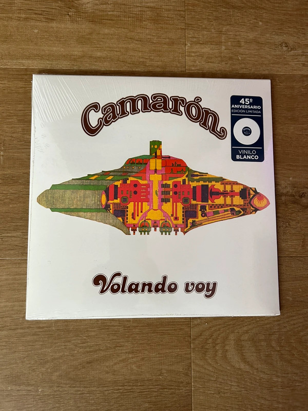 Camarón Volando Voy Vinilo Blanco precintado