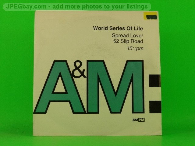 WORLD SERIES OF LIFE SPREAD LOVE (137) 7" A&M