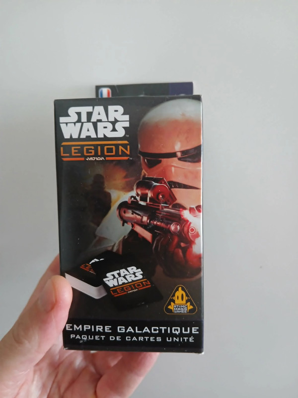Star Wars Légion - Empire Galactique Paquet de cartes Unité FR - Atomic Mass Games OOP