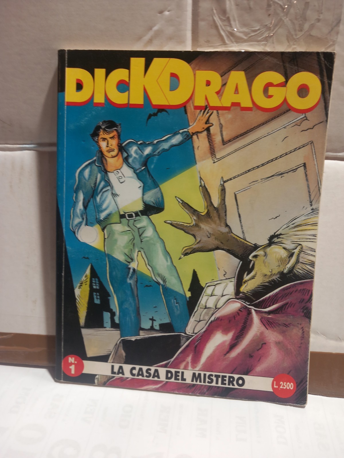 Dick Drago N.1 "La Casa del Mistero" Ed.Fenix 1994 