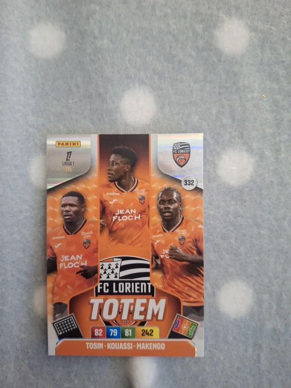 Totem FC Lorient Panini Adrenalyn 2026-2027