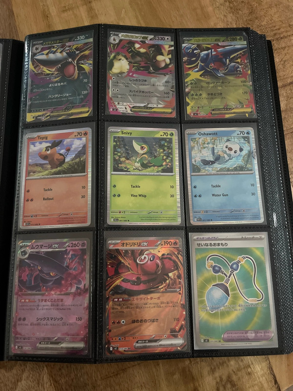 Verschillende kaartjes pokemon