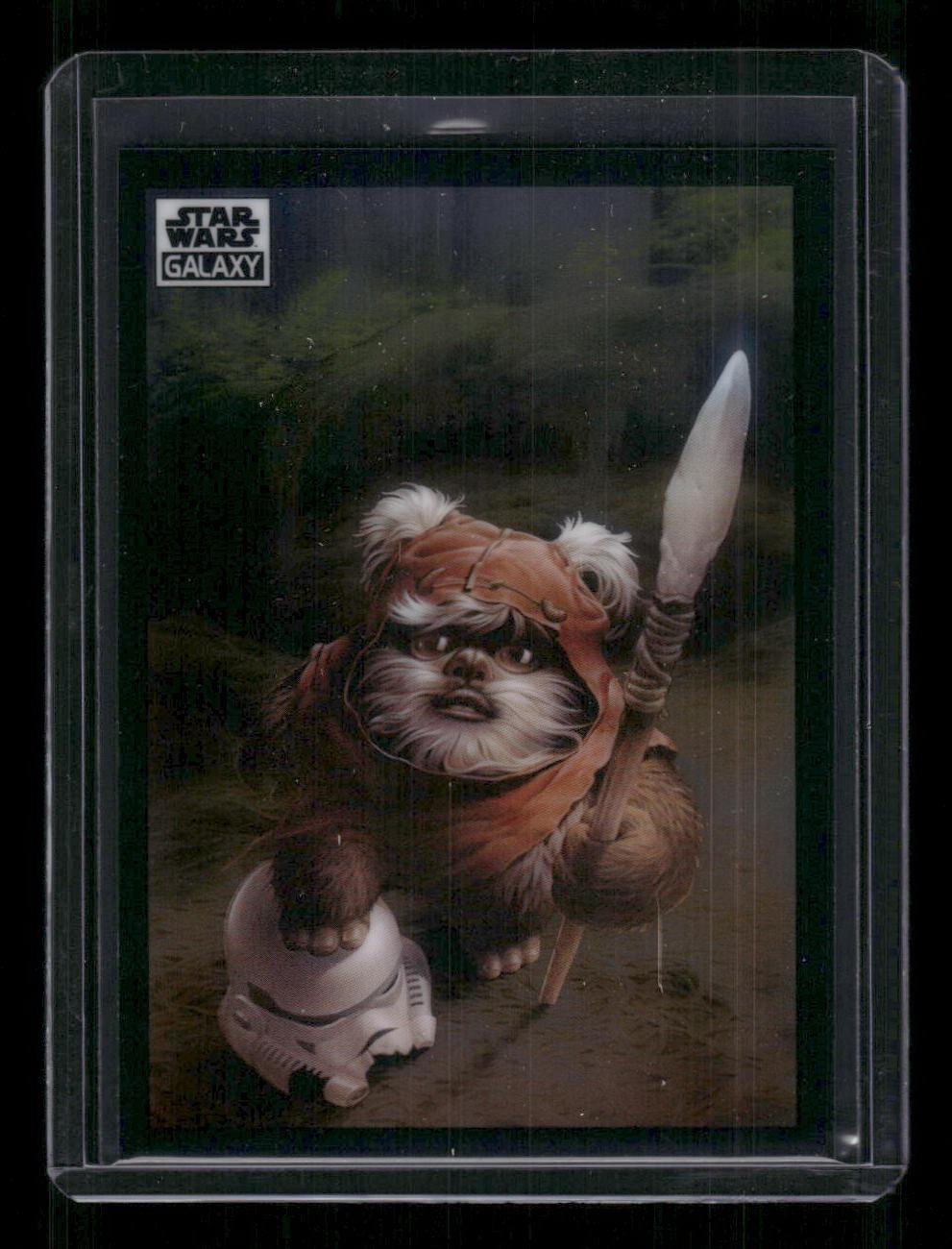 BIGLIETTO 2022 Topps Chrome Star Wars Galaxy con Warrick